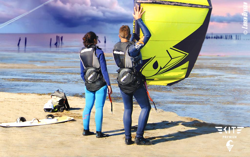 Prendre des cours de kitesurf Sète Montpellier